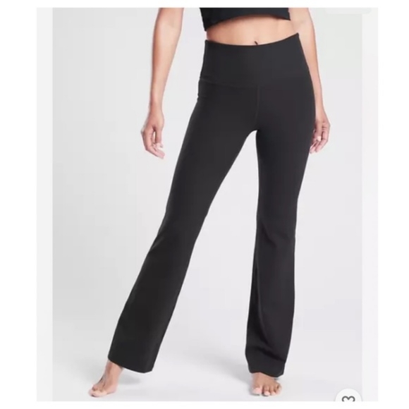 Athleta Pants - Athleta Studio Pants Flare Yoga Active Workout Comfort Athletic Athleisure